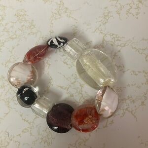 Elegant Multicolor glass Beaded Bracelet